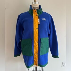 NWT‎ The North Face vintage style fleece jacket women’s size M oversized